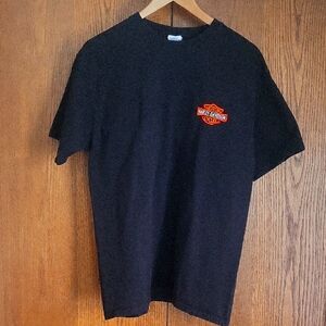Harley-Davidson Mens L Black T-Shirt